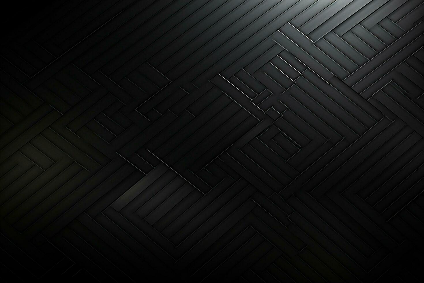 Dark carbon fiber background with red stripes. 3d illustration design. Ai Generated photo