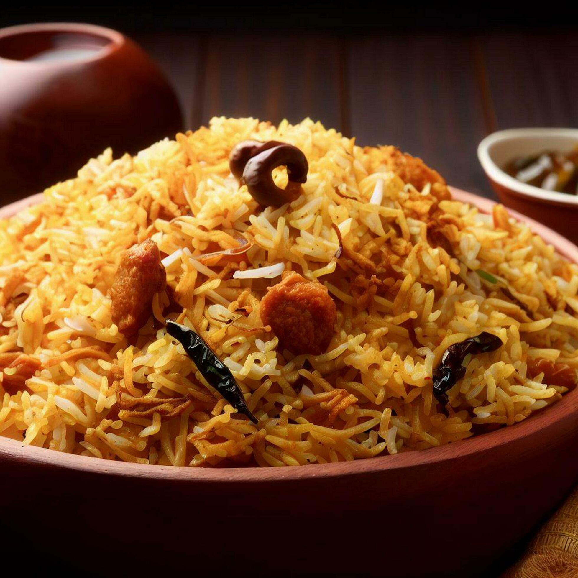 Aromatic Basmati Biryani Crafted with Generative AI 30496696 Stock