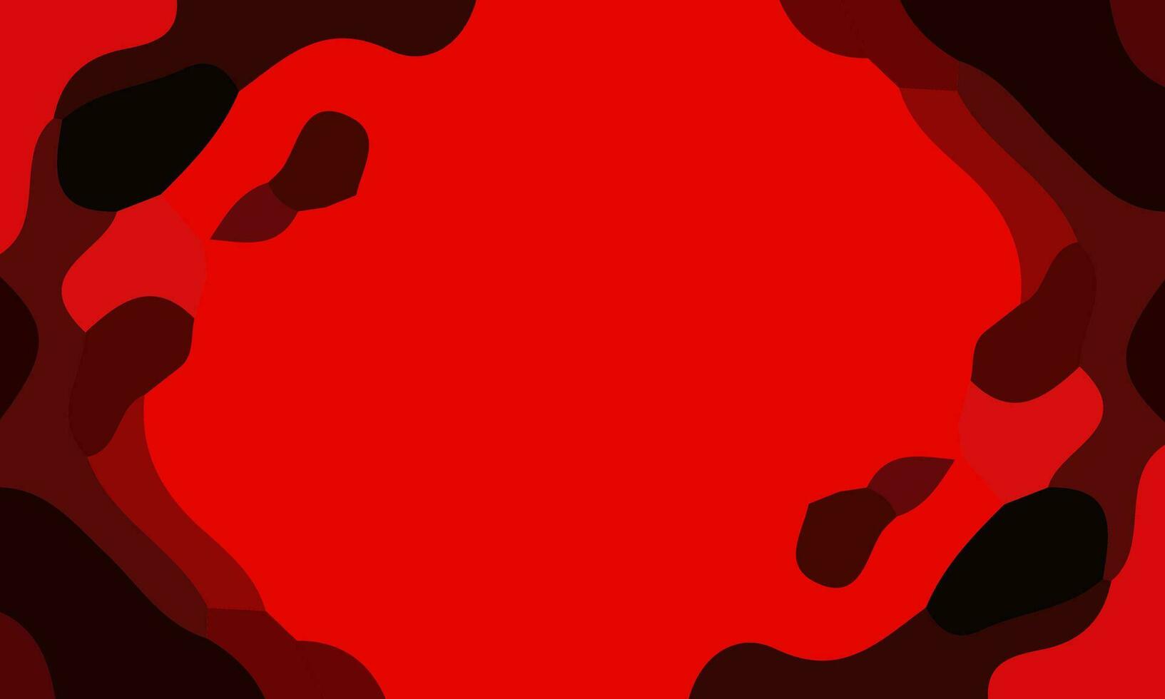 Aesthetic red abstract background with copy space area. Suitable for poster and banner vector