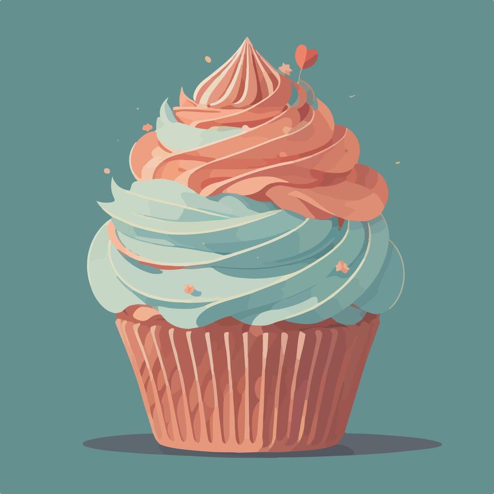 Sweet Cupcake Vector