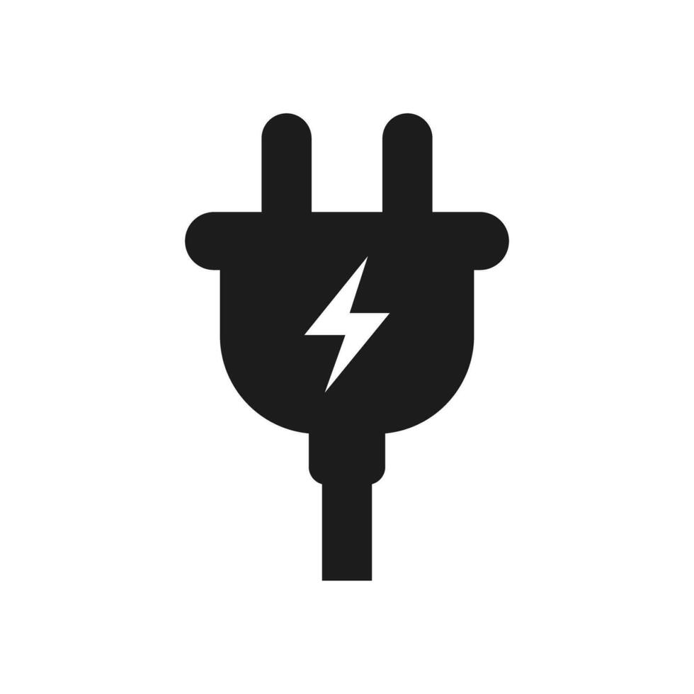 Power Cord Icon Isolated Vector Illustration