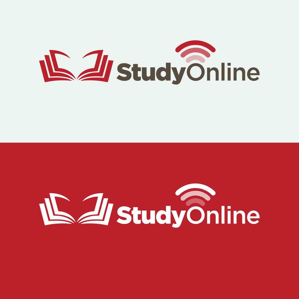 Free  Online Education vector logo design