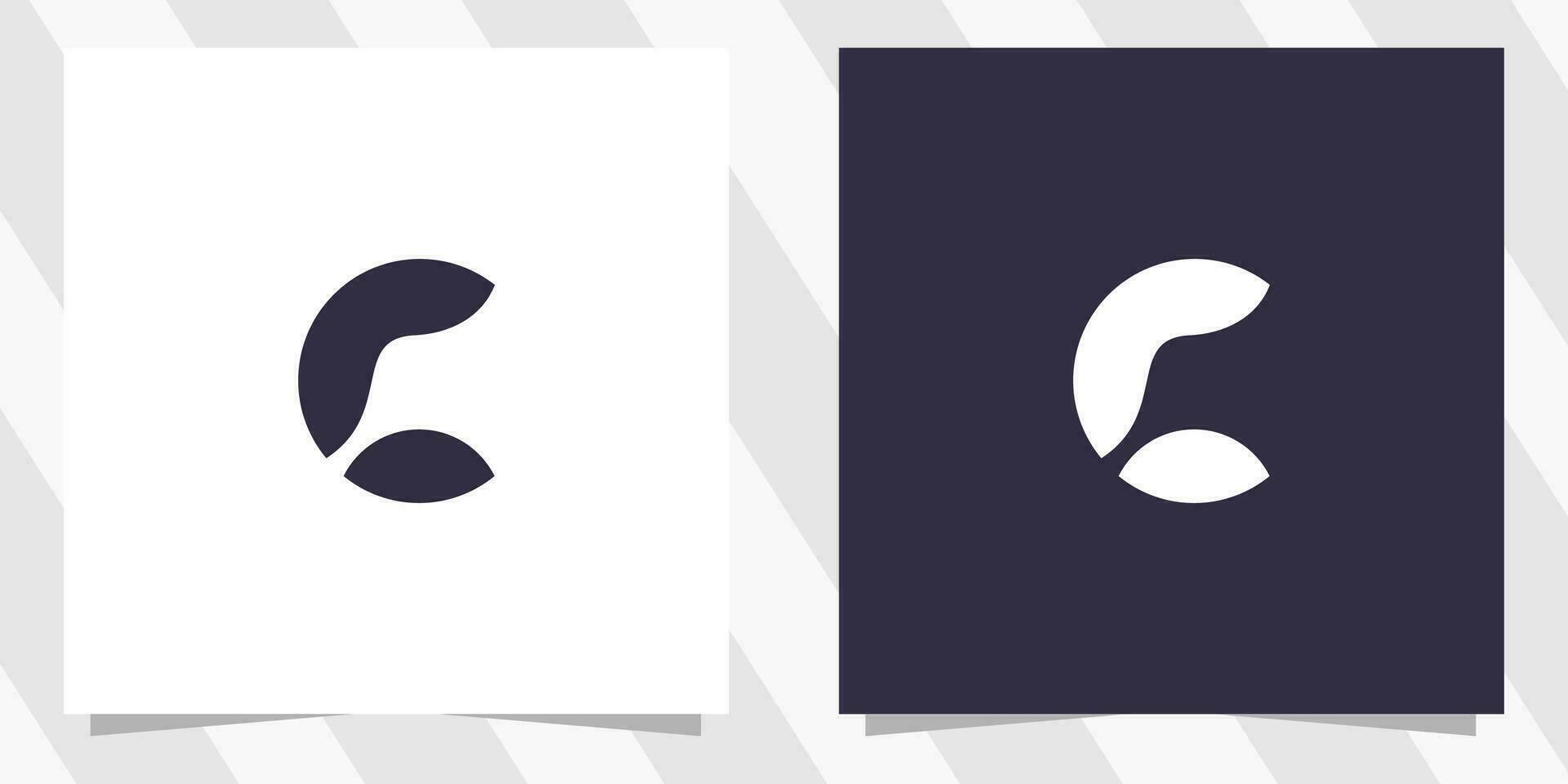 letter c logo design vector