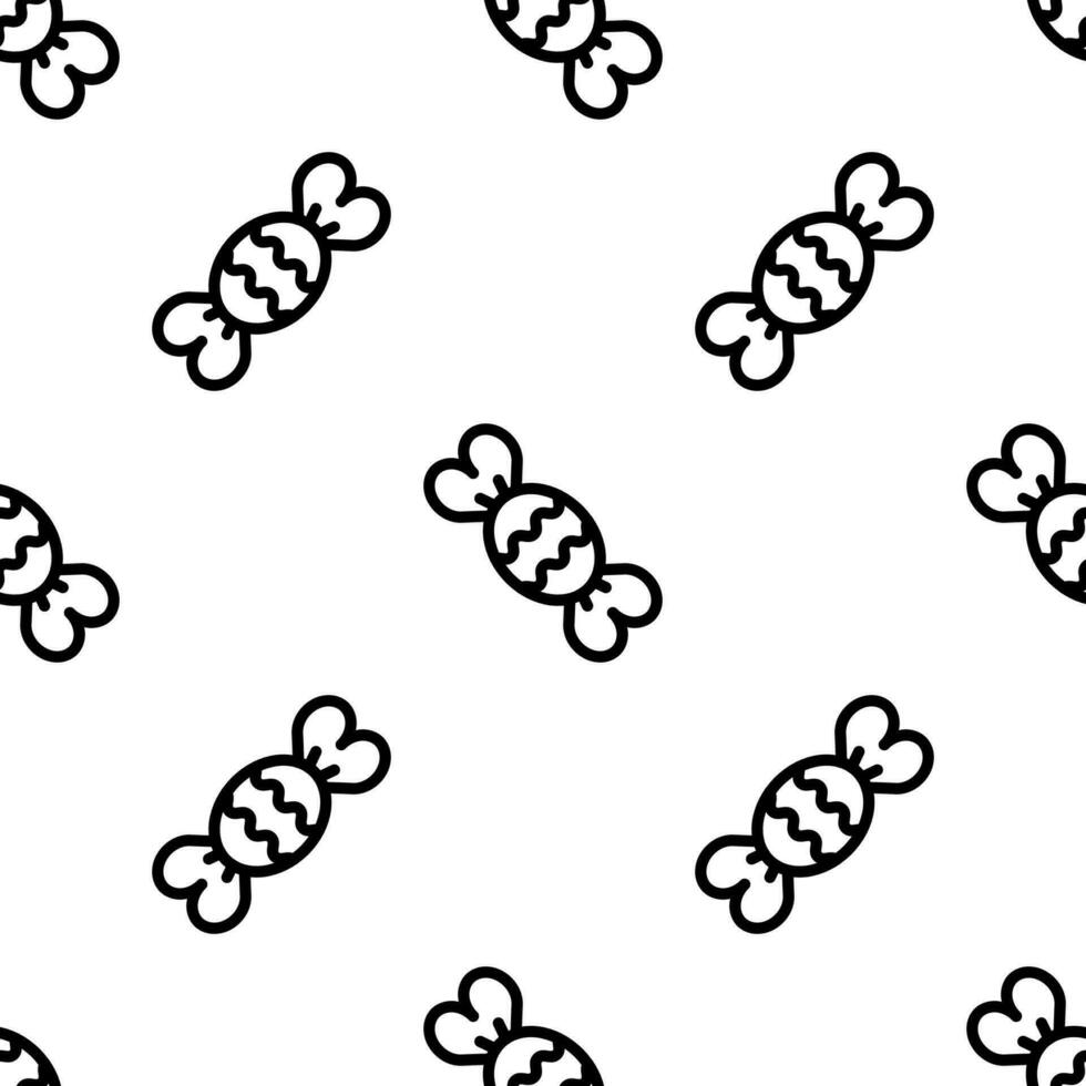 Candy seamless pattern background . vector