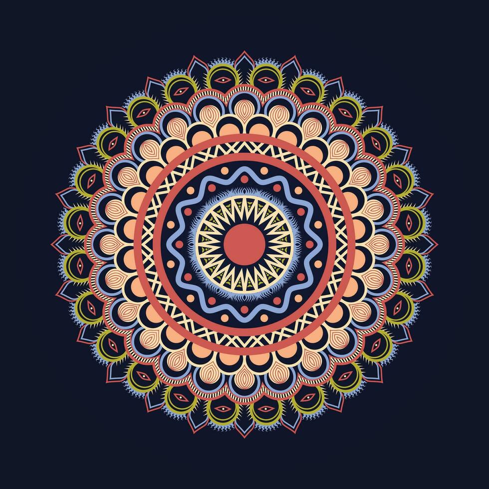 Clásico creativo vector mandala diseño