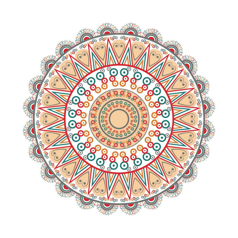 Vintage creative vector mandala design