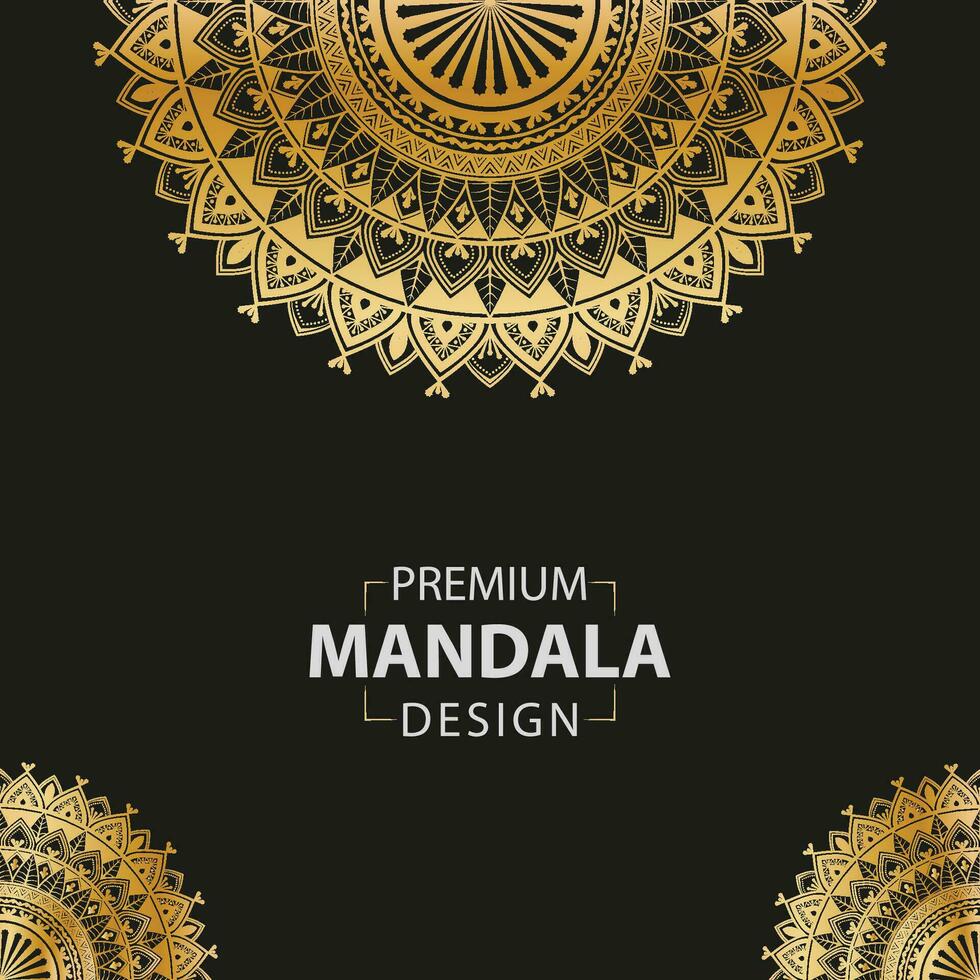 Vintage creative vector mandala design