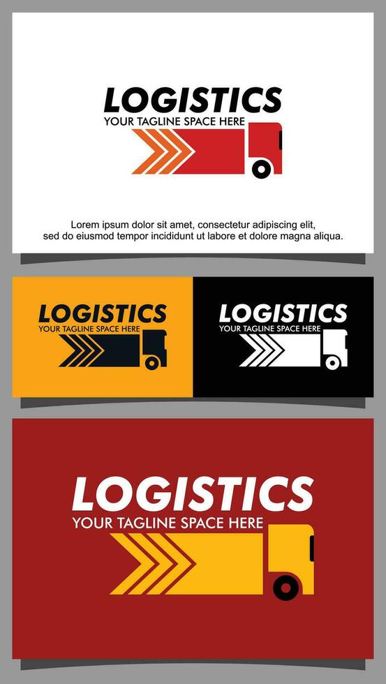 Fast delivery package logo template vector
