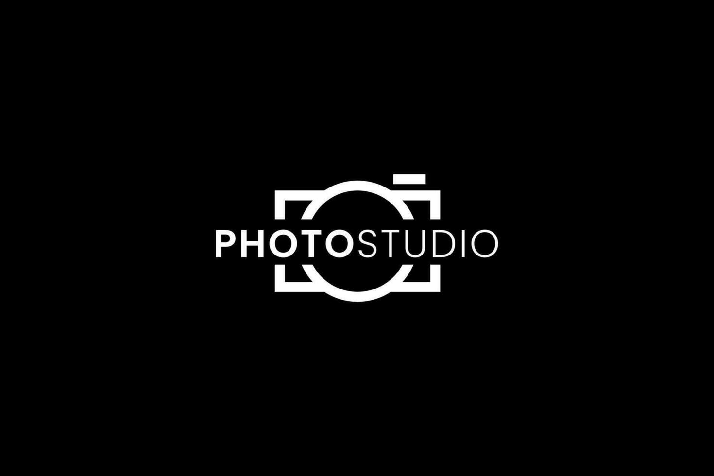 foto estudio logo vector icono ilustración