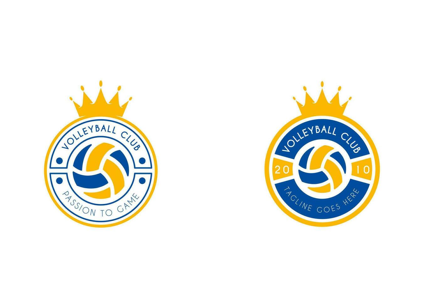 Emblem donuts cake and bakery logo design vector