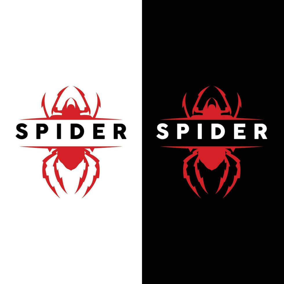 Spider Logo Vector Symbol Illustration Design