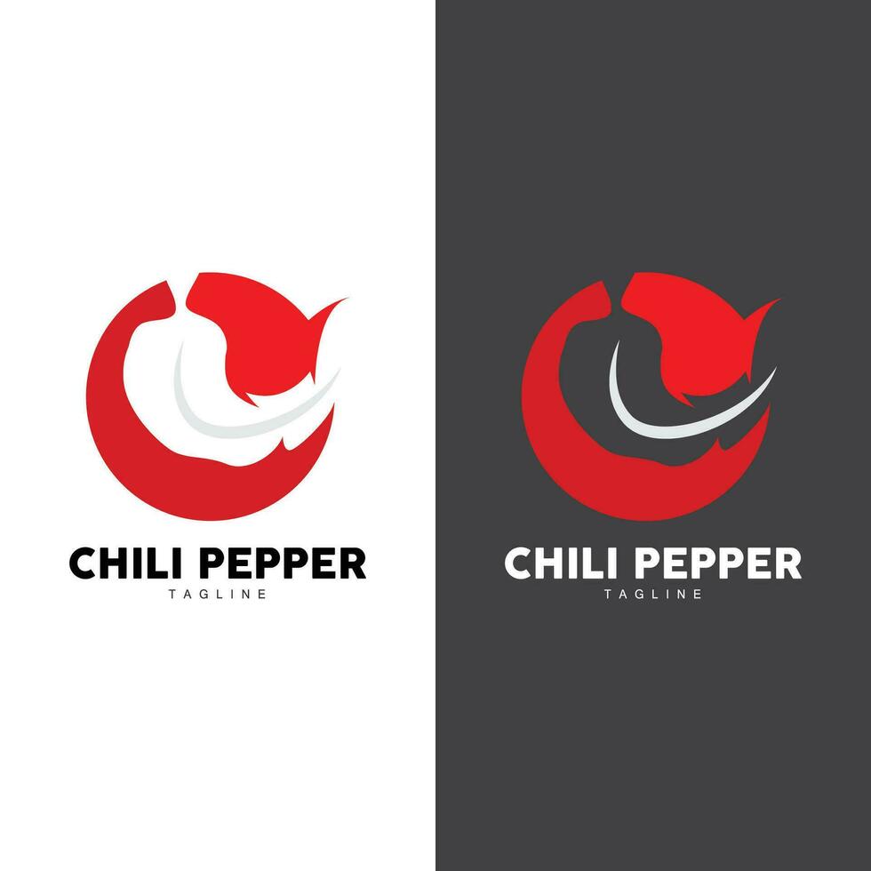 Hot Chili Logo Template Vector Illustration