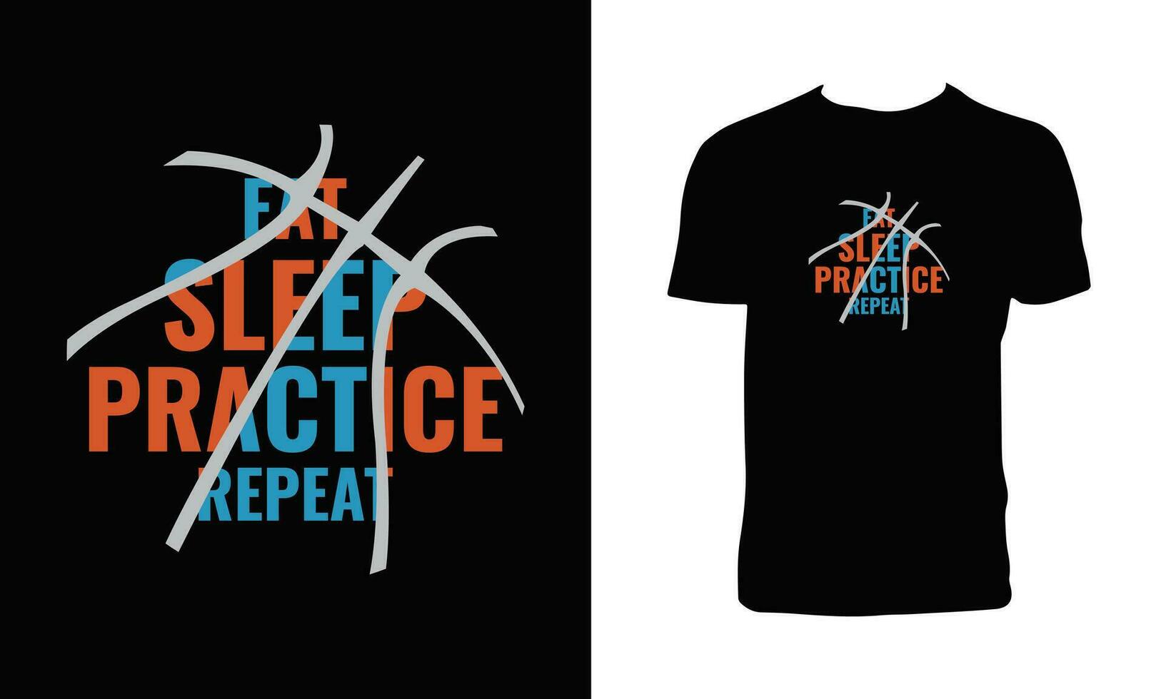 Basketball Competition T Shirt Design. vector