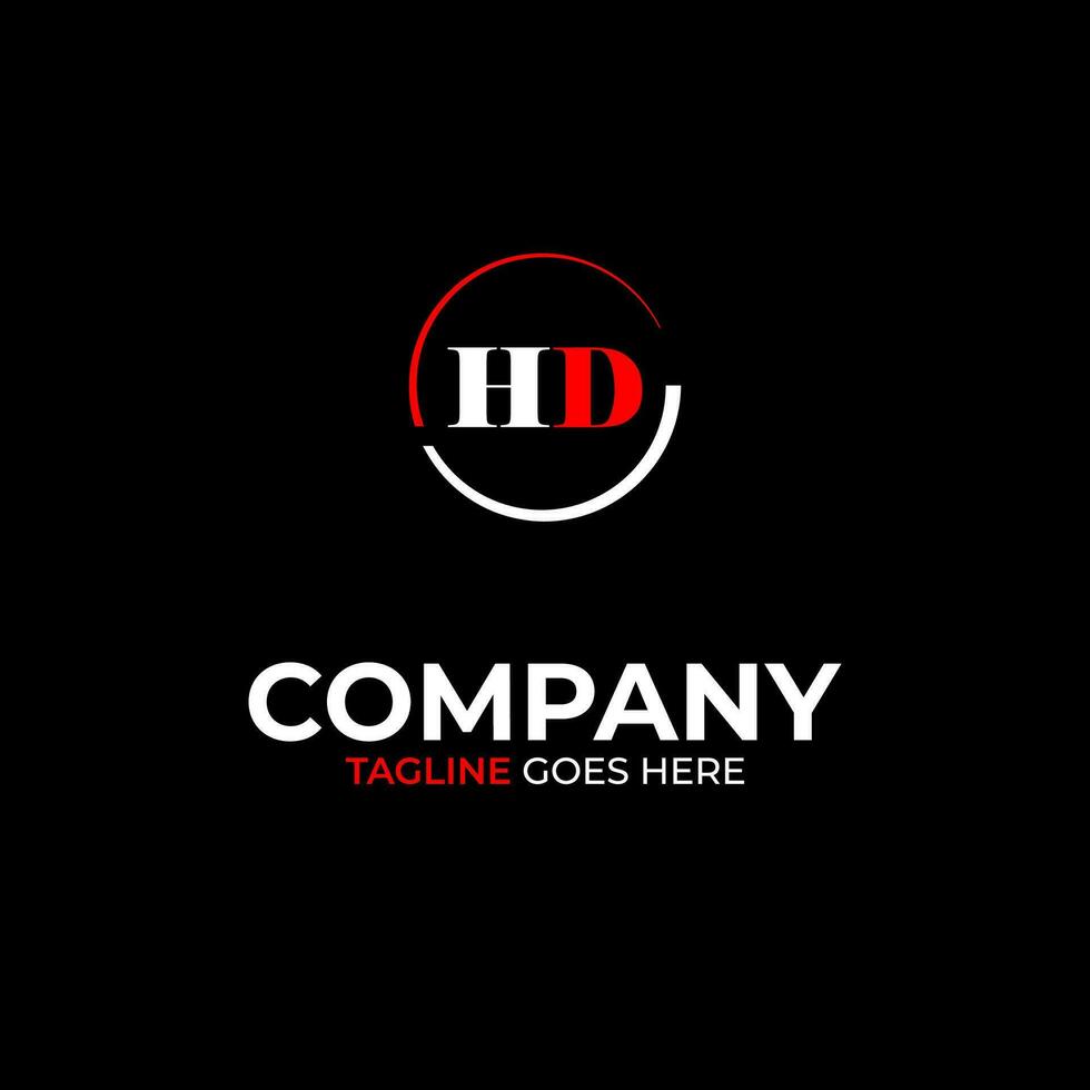 HD creative modern letters logo design template vector