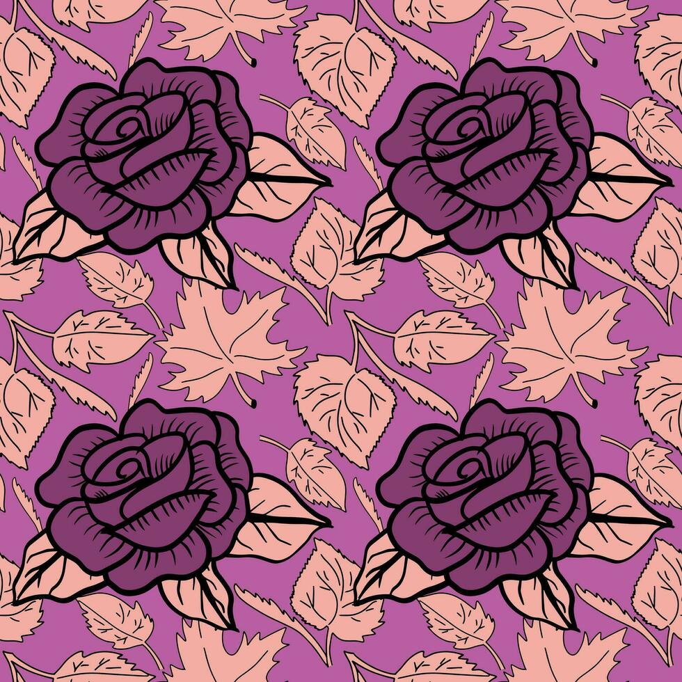 Floral seamless pattern. Floral repeat for textile and fabric. Flowers pattern vector
