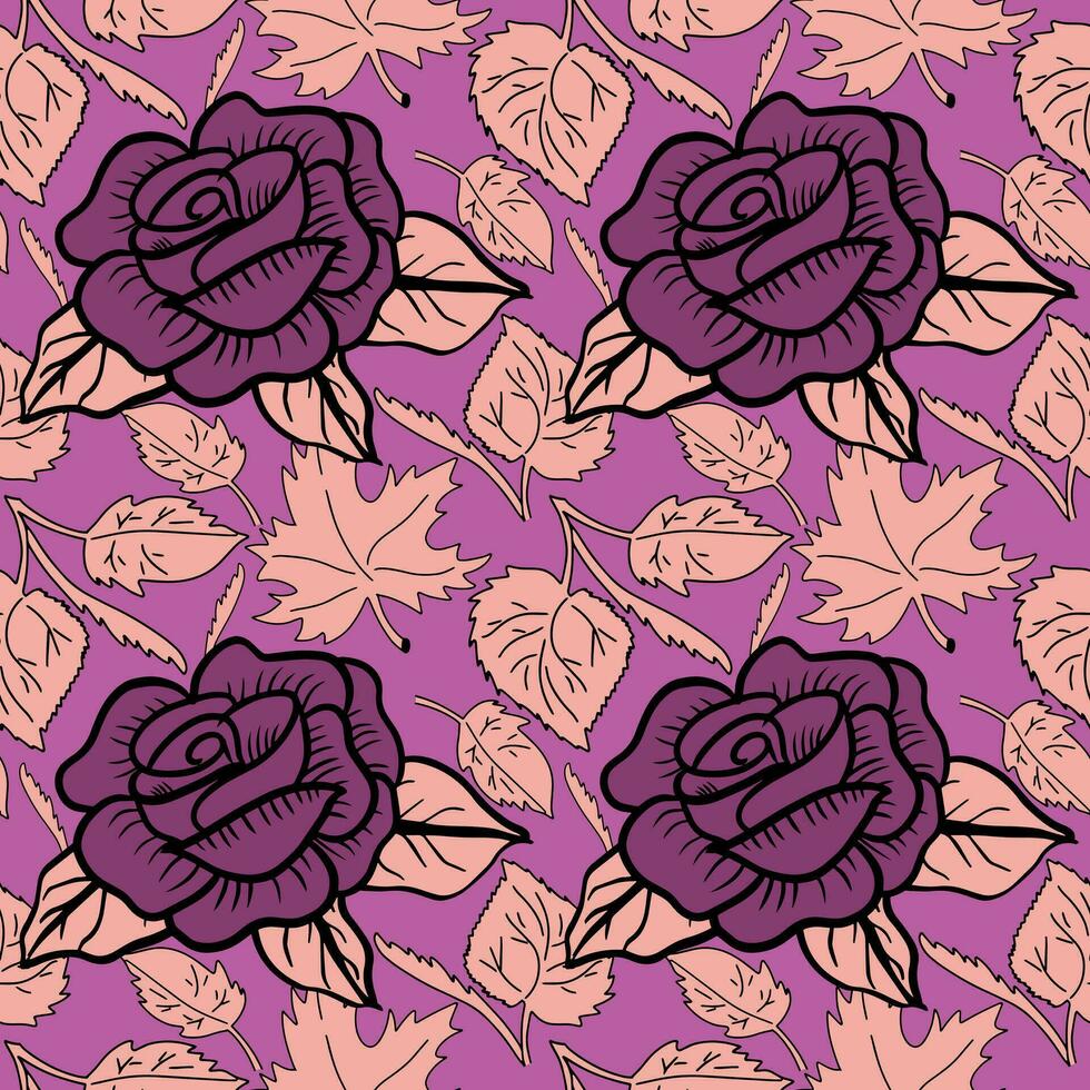 Floral seamless pattern. Floral repeat for textile and fabric. Flowers pattern vector