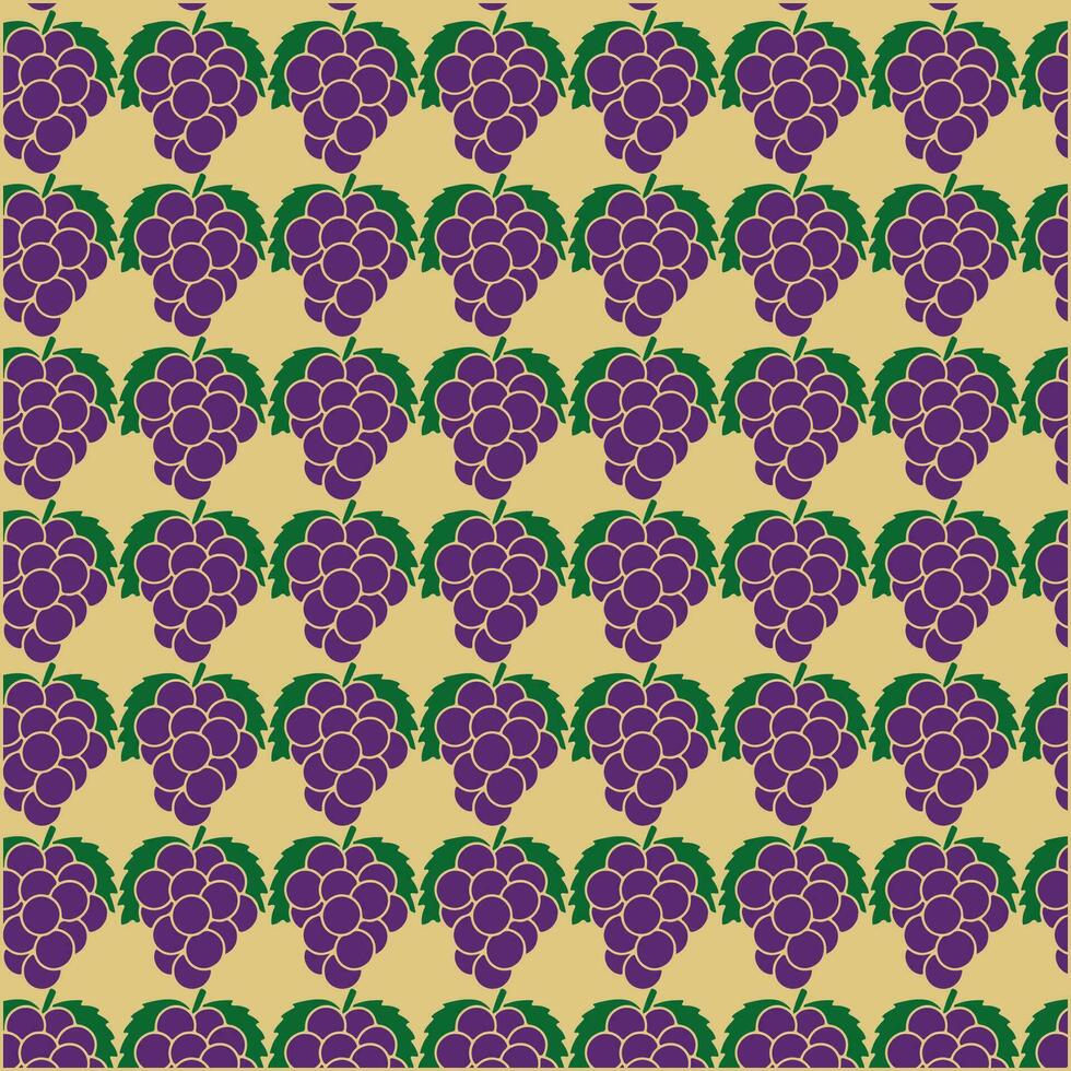 Beautiful fruit vector  template  pattern.