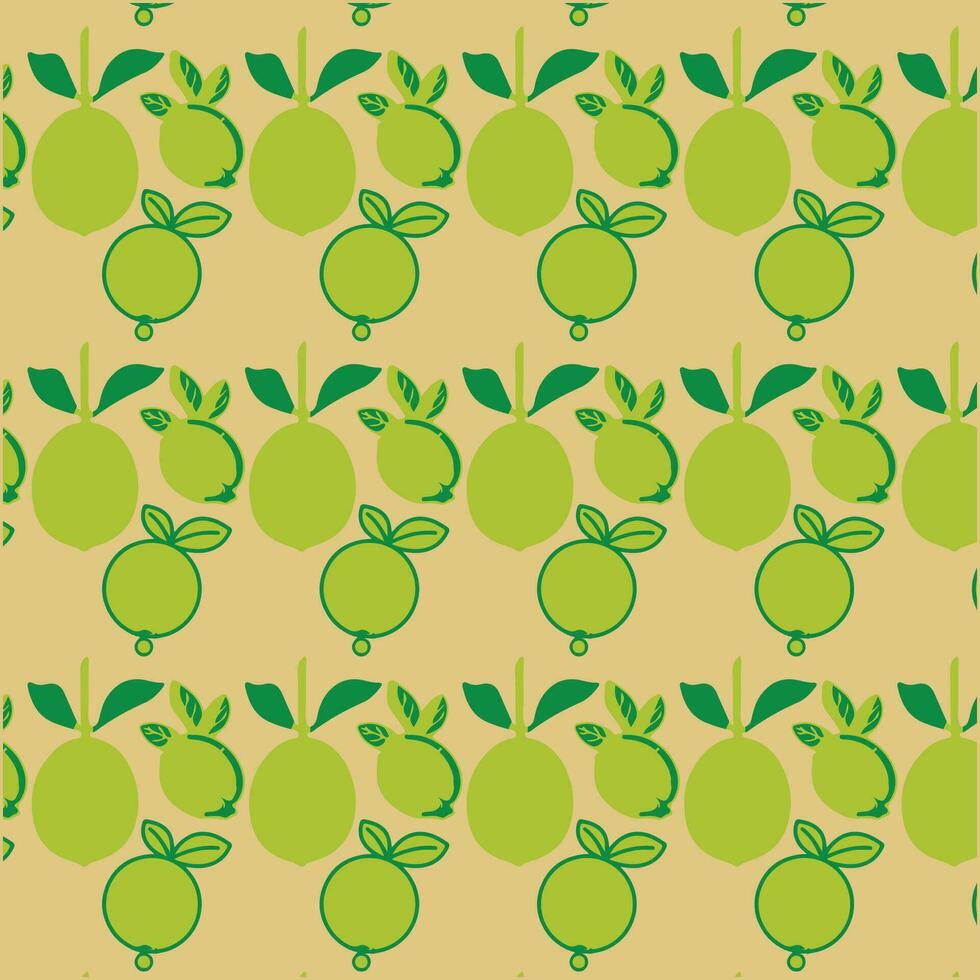 Beautiful fruit vector  template  pattern.