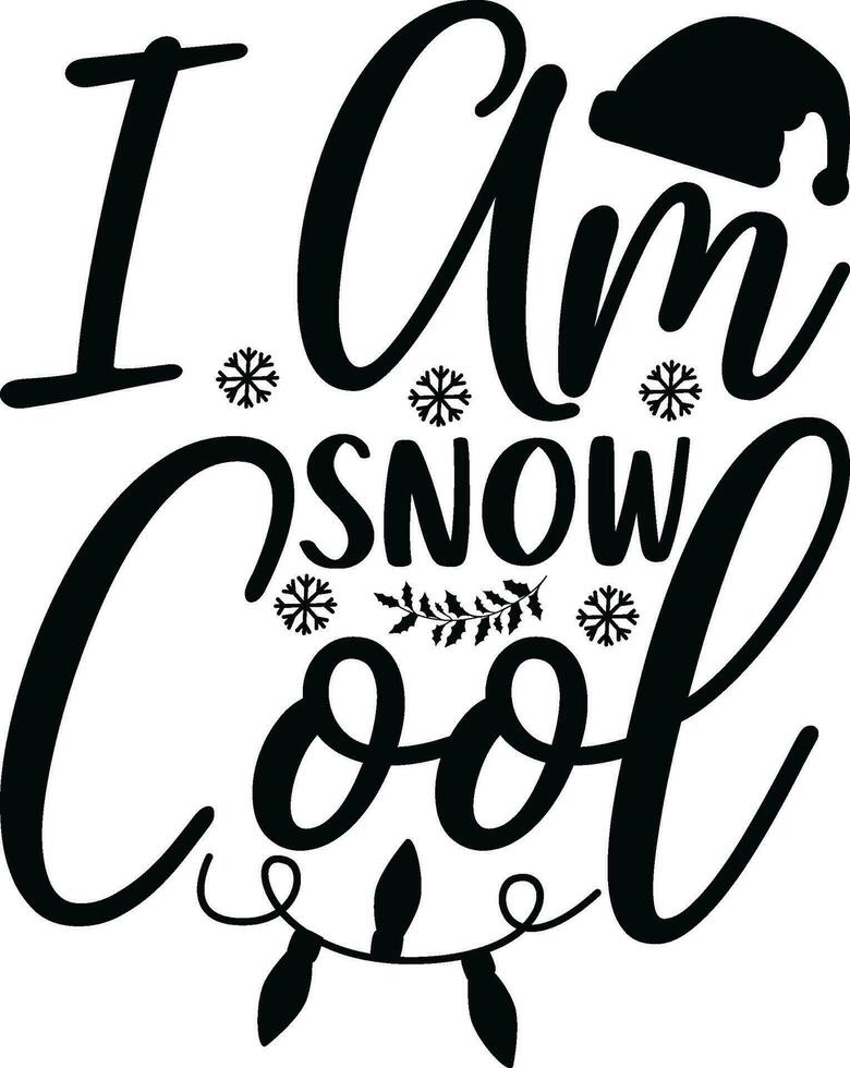 Christmas Lettering design for greeting banners, Mouse Pads, Prints, Cards and Posters, Mugs, Notebooks, Floor Pillows and T-shirt prints design. vector