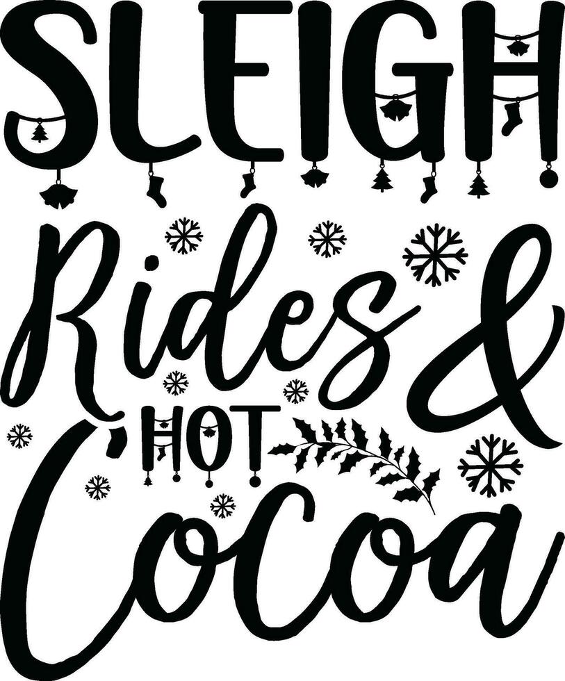 Christmas Lettering design for greeting banners, Mouse Pads, Prints, Cards and Posters, Mugs, Notebooks, Floor Pillows and T-shirt prints design. vector