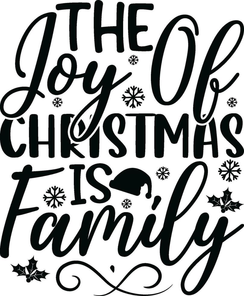 Christmas Lettering design for greeting banners, Mouse Pads, Prints, Cards and Posters, Mugs, Notebooks, Floor Pillows and T-shirt prints design. vector