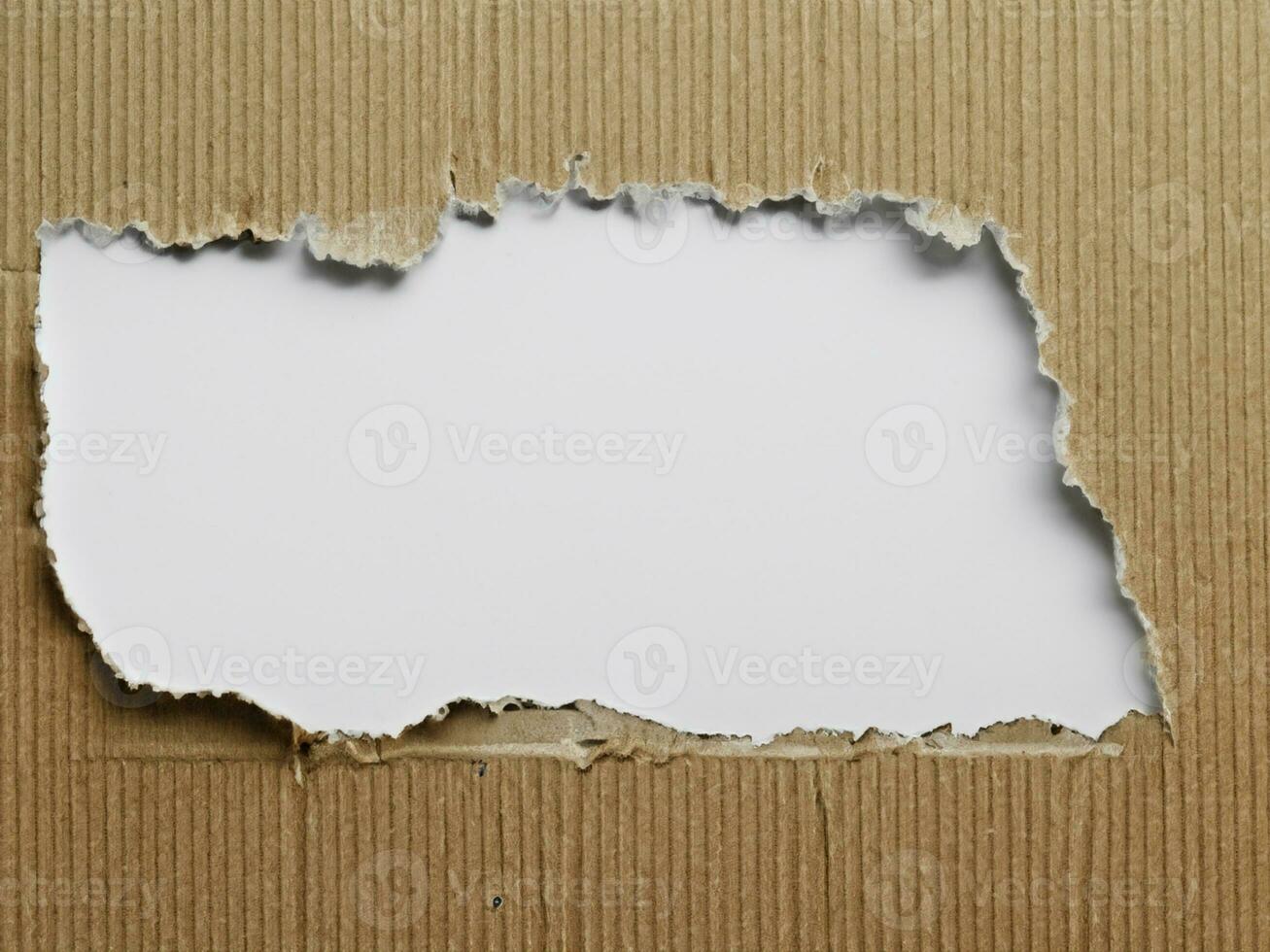 cardboard box on white paper texture background photo