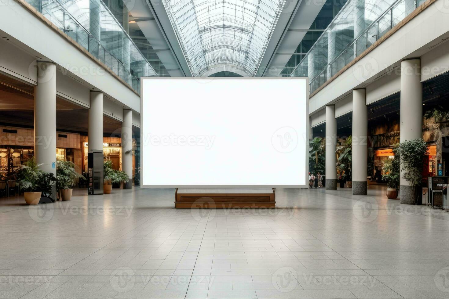 Ai Generative Photo of a advertising board