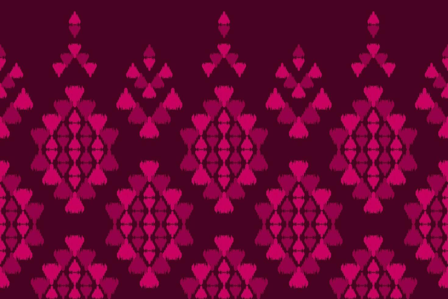 Abstract ethnic ikat art. Seamless pattern in tribal. Aztec geometric ornament print. vector