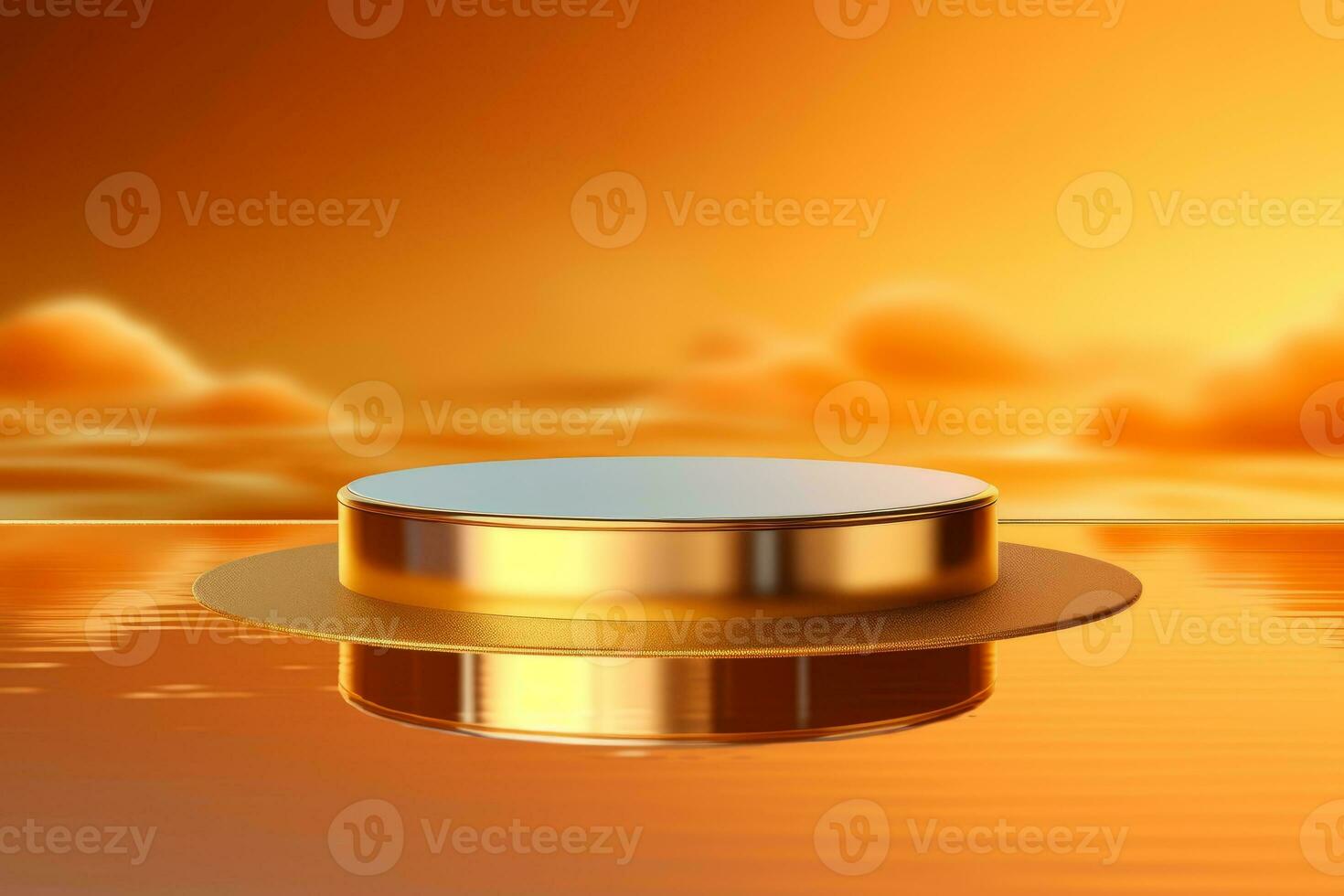 Ai Generative Photo of a podium for product presentation