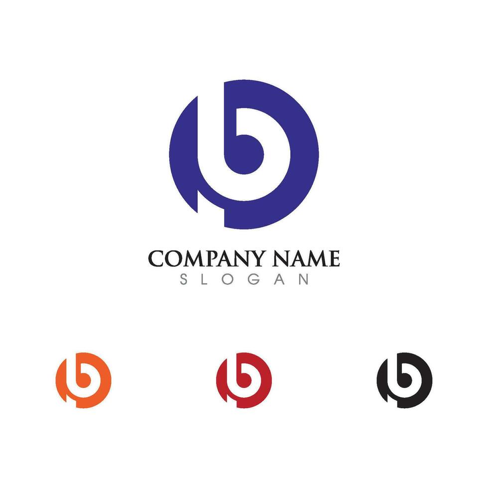 B Letter vector illustration