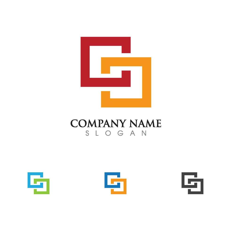 Business corporate abstract unity vector logo