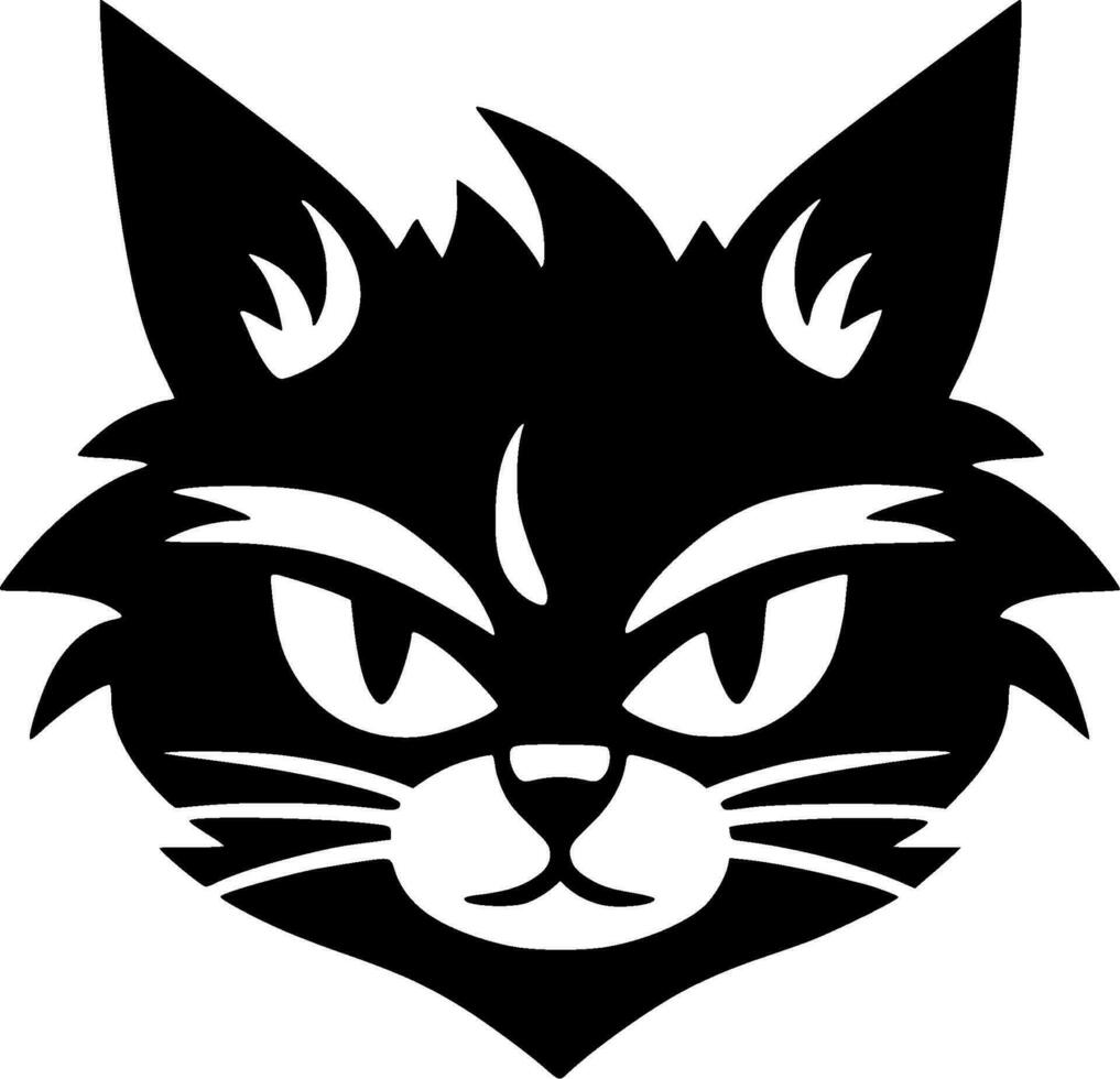 Cat - High Quality Vector Logo - Vector illustration ideal for T-shirt graphic