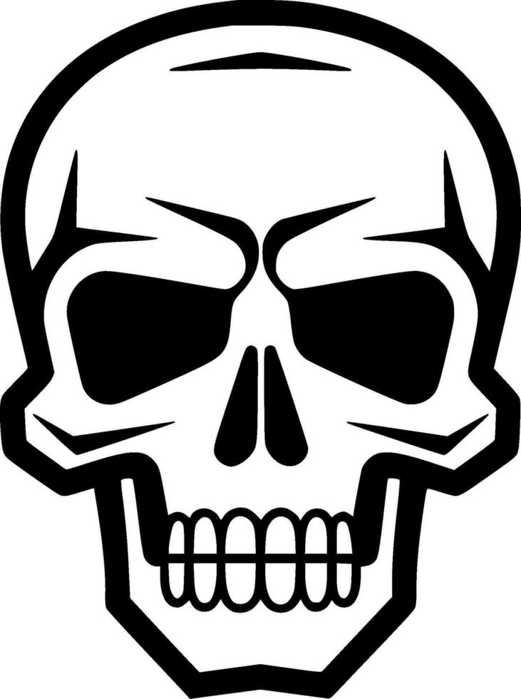 Skull - High Quality Vector Logo - Vector illustration ideal for T-shirt graphic