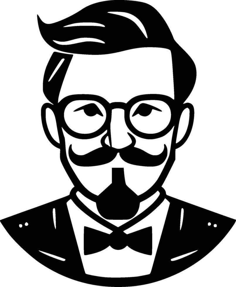 Teacher, Minimalist and Simple Silhouette - Vector illustration
