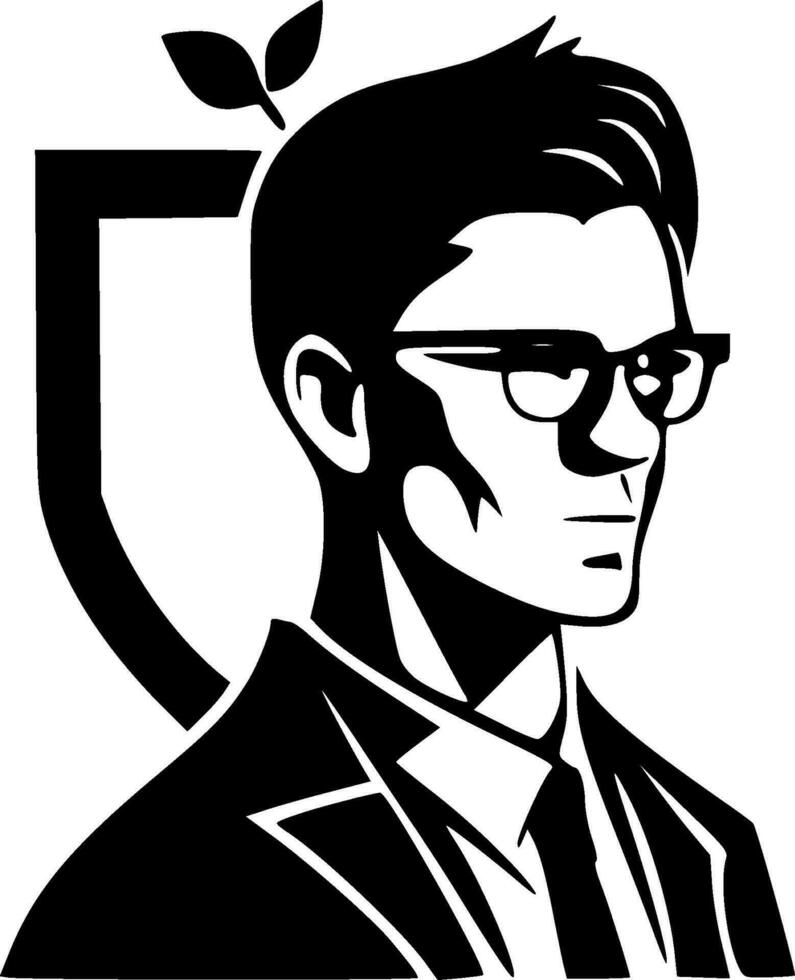 Teacher - High Quality Vector Logo - Vector illustration ideal for T-shirt graphic