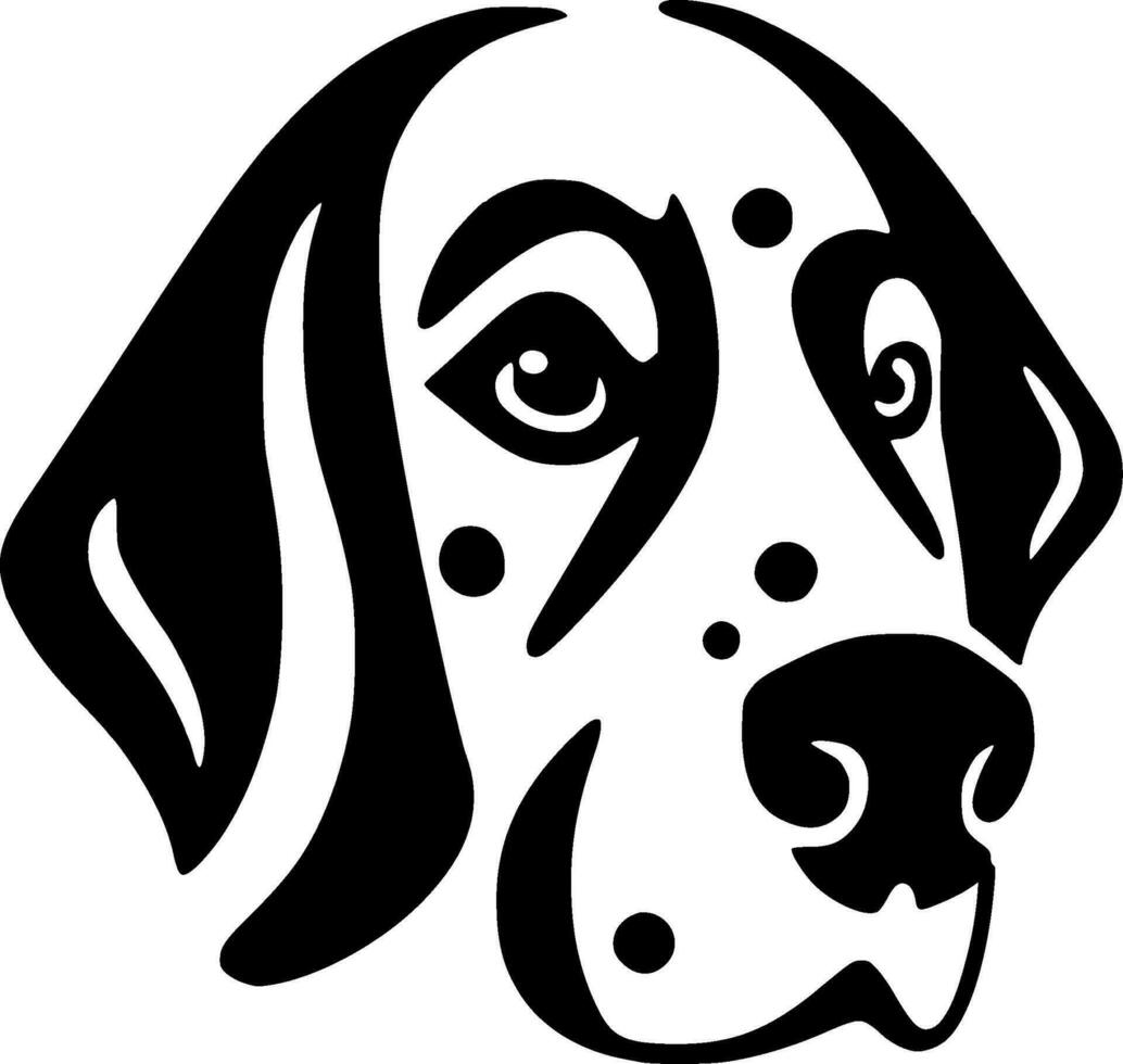 Dalmatian - High Quality Vector Logo - Vector illustration ideal for T-shirt graphic