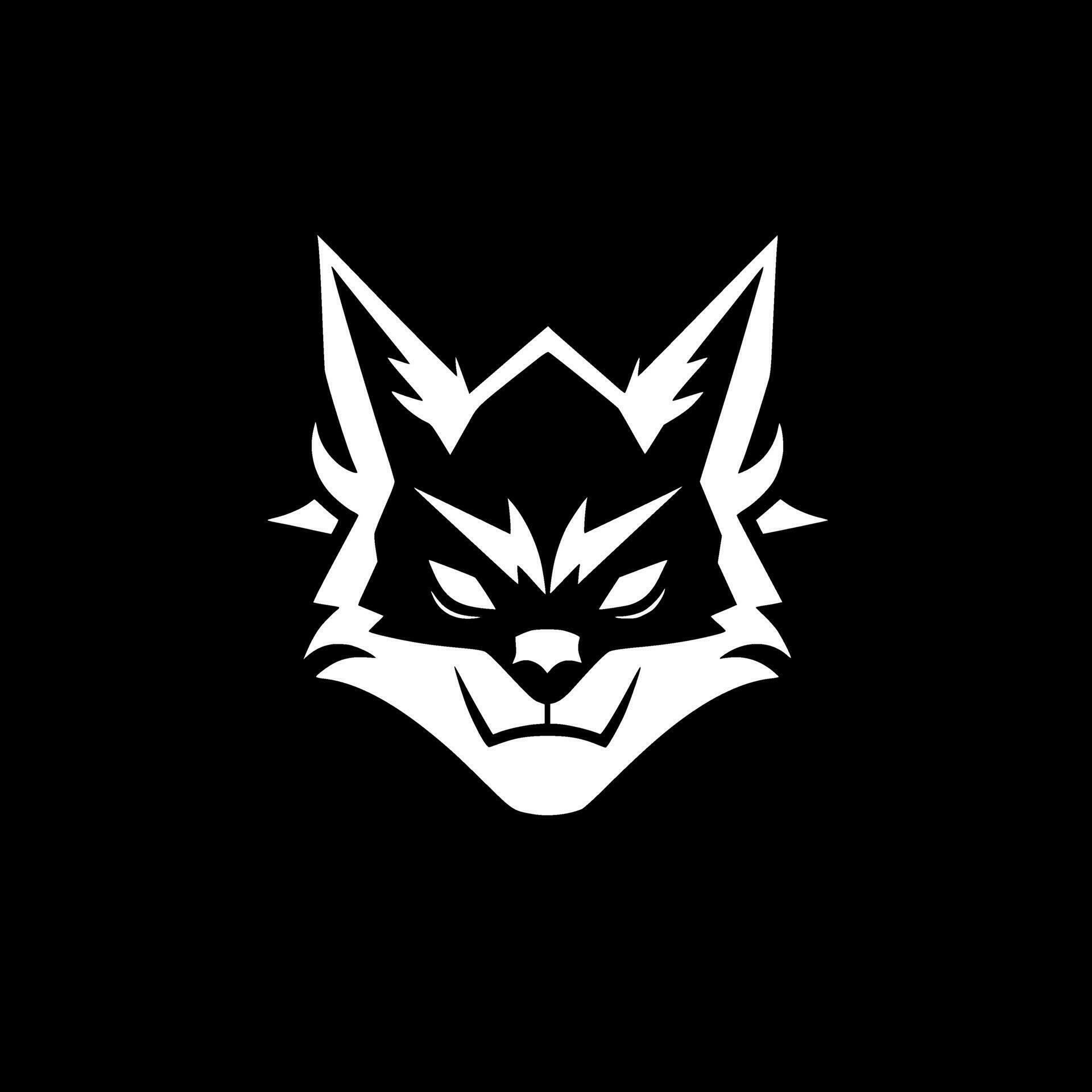 Fox, Black and White Vector illustration 30519781 Vector Art at Vecteezy