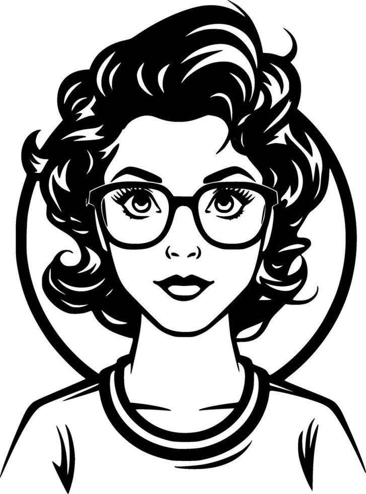 Teacher, Minimalist and Simple Silhouette - Vector illustration