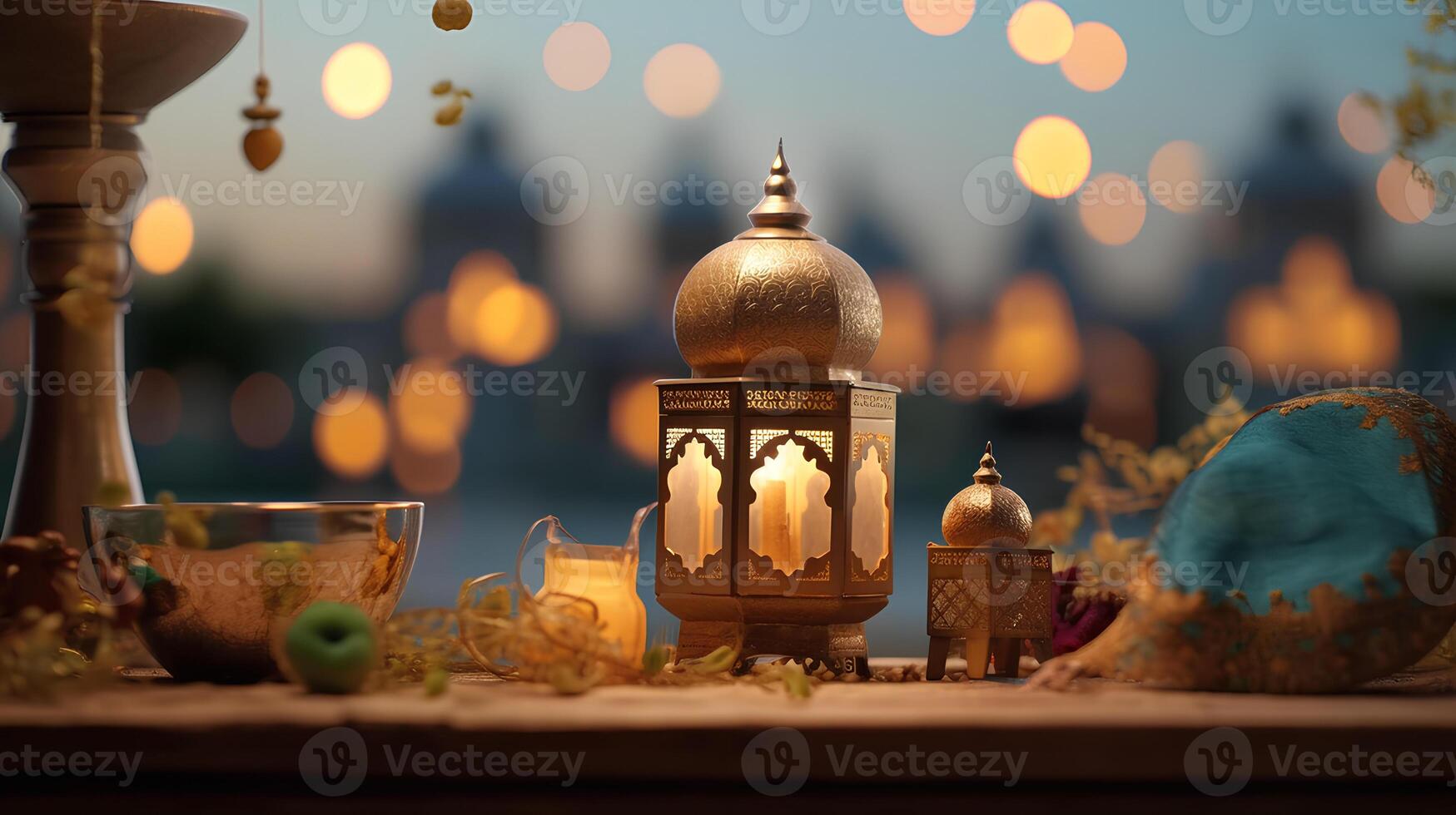 Happy Eid Al-Adha background images made with photo