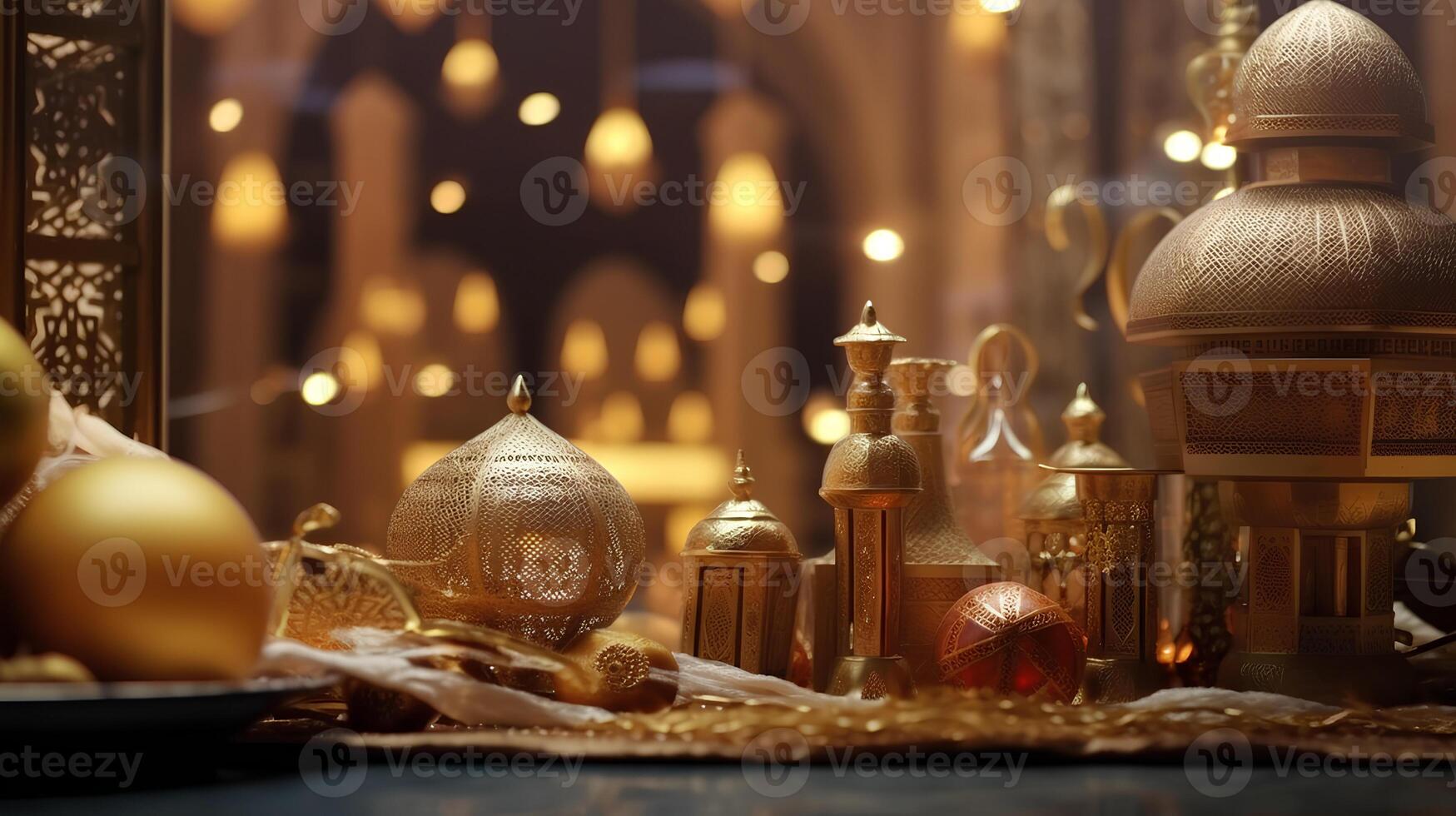 Happy Eid Al-Adha background images made with photo