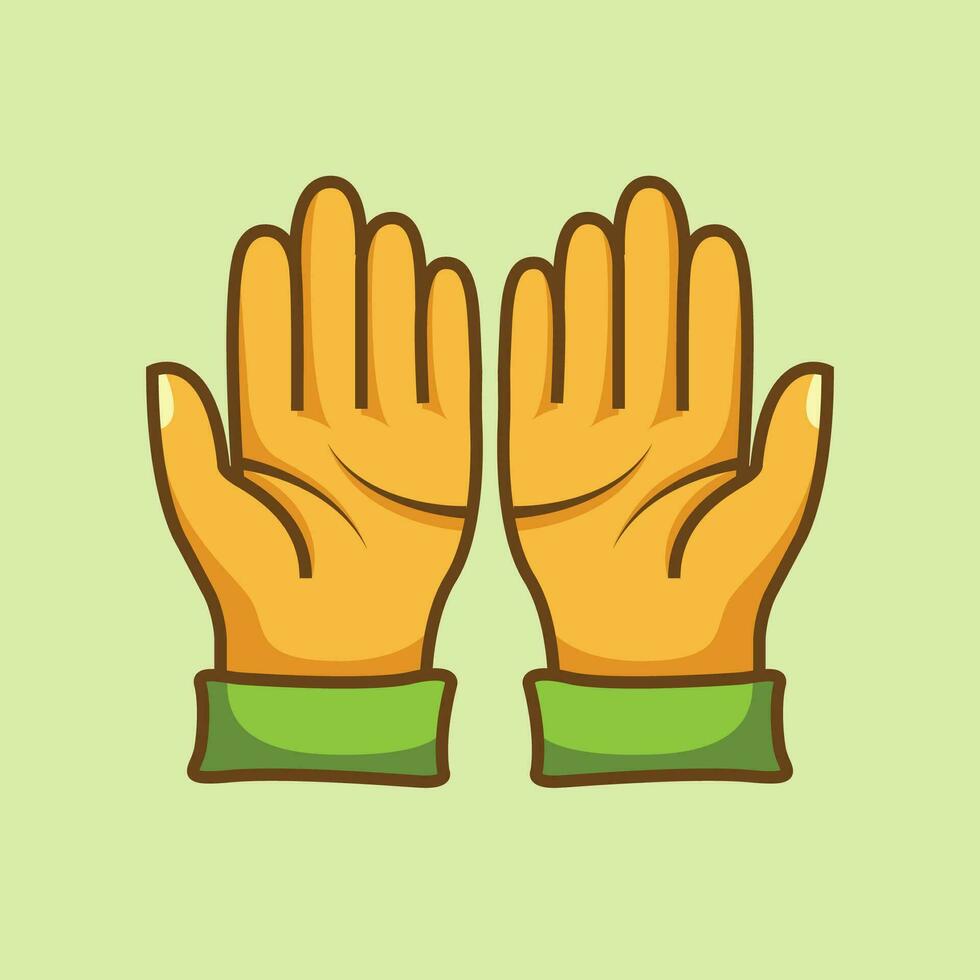 prayer open hand simple icon vector