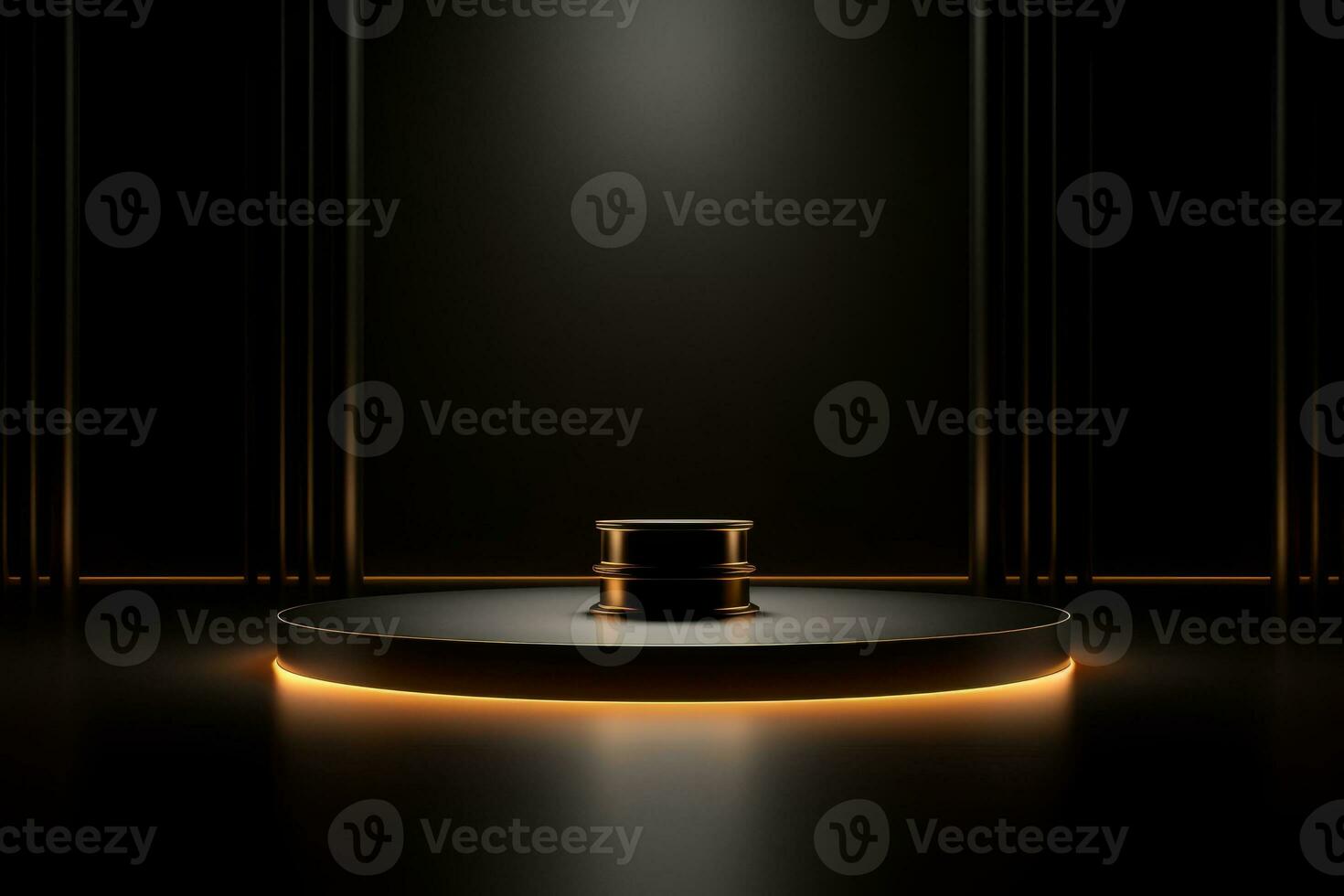 Ai Generative Photo of a podium for product presentation