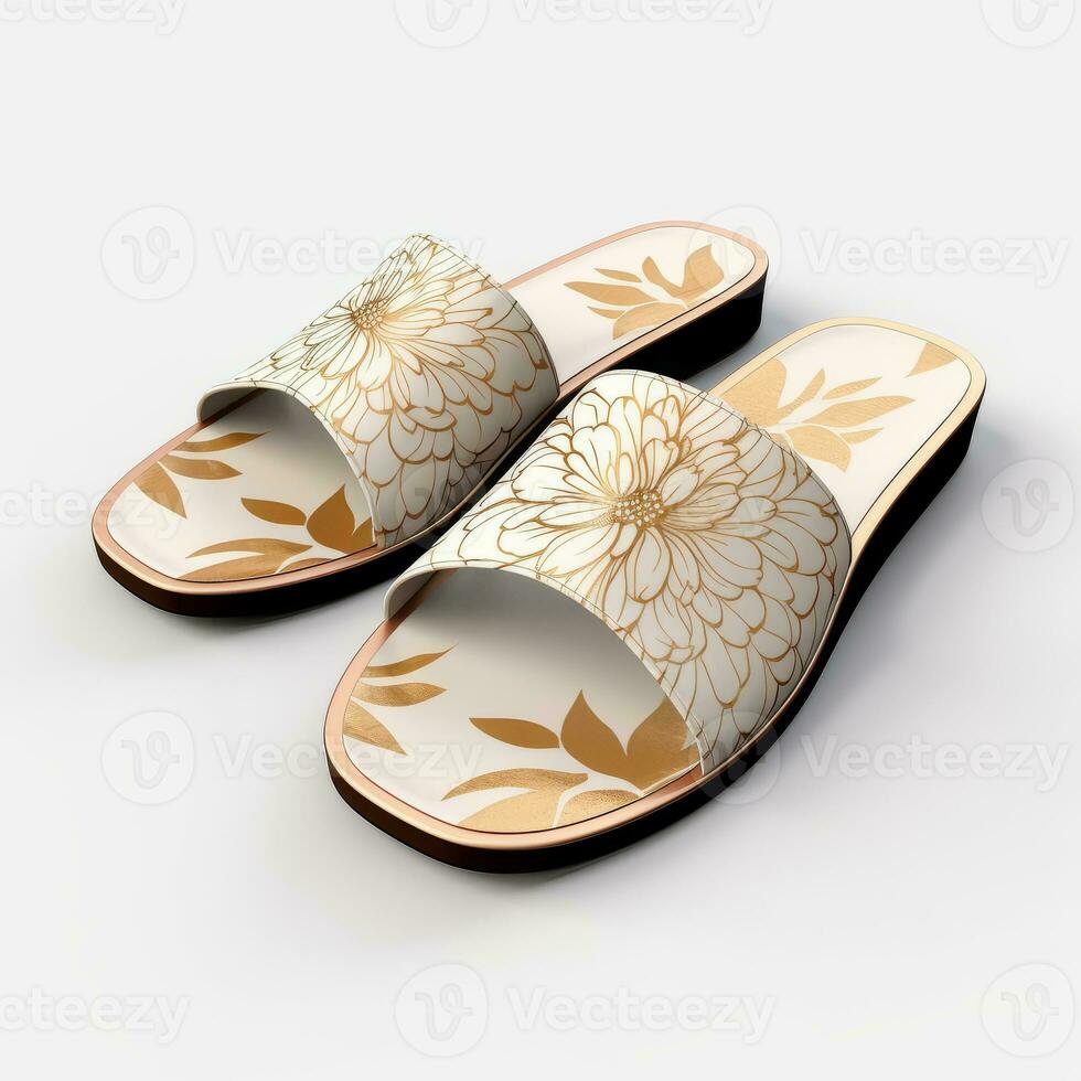 Ai Generative Photo of a women slipper