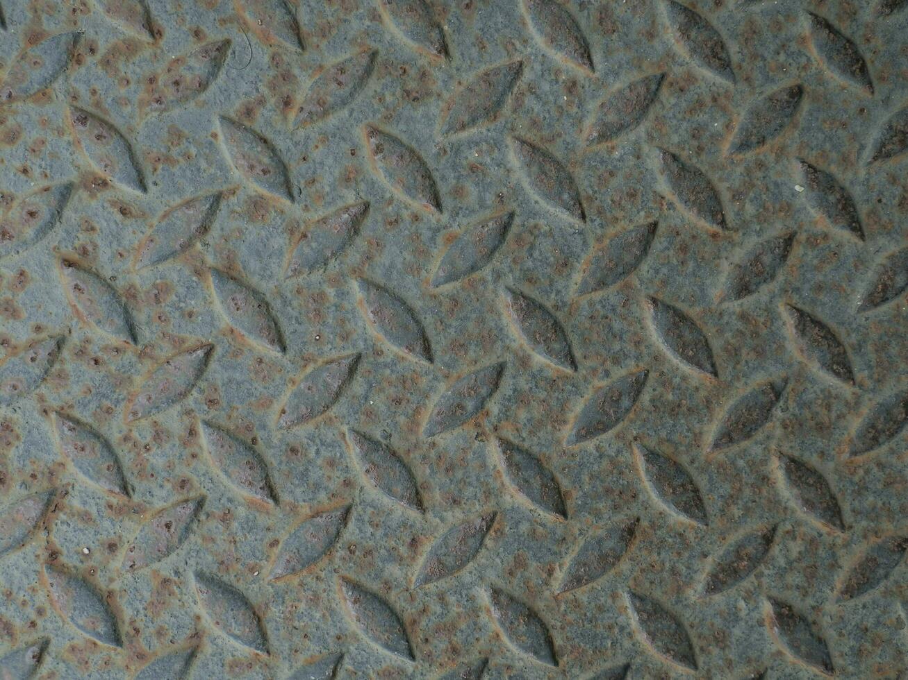 Old rusty black iron metal surface photo