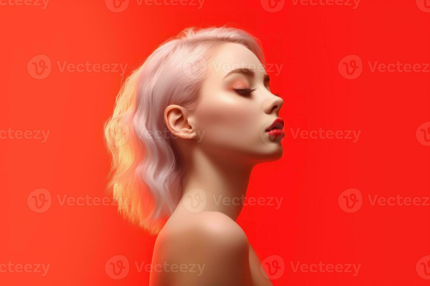 Ai Generative Photo portrait of a woman