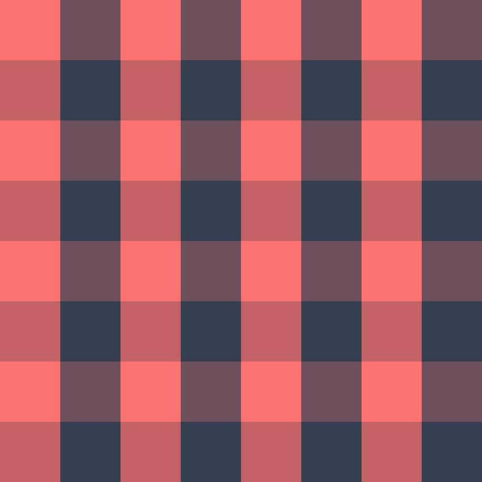 Seamless plaid pattern in red and black, pattern for clothing, pants, flannel. vector