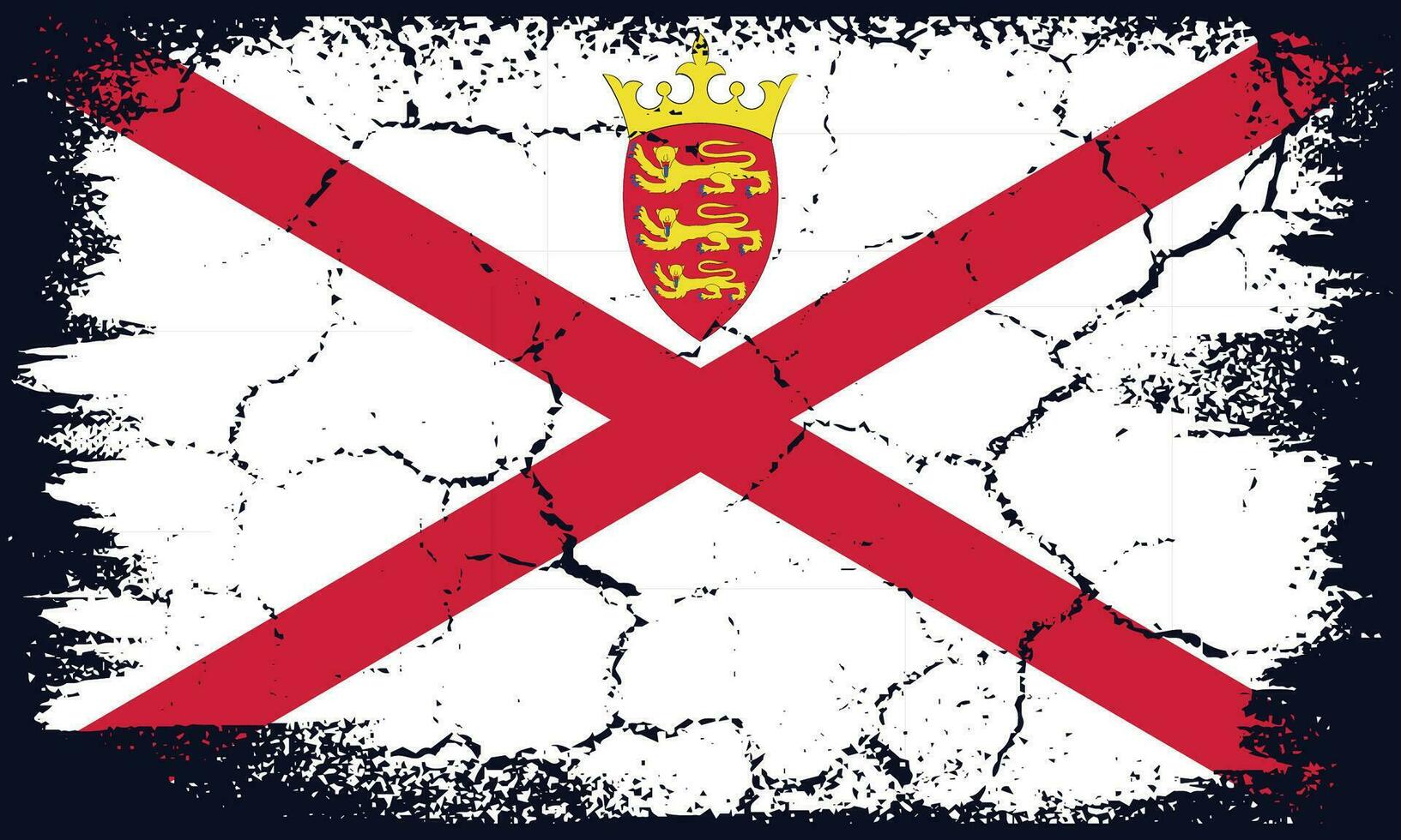 plano diseño grunge jersey bandera antecedentes vector