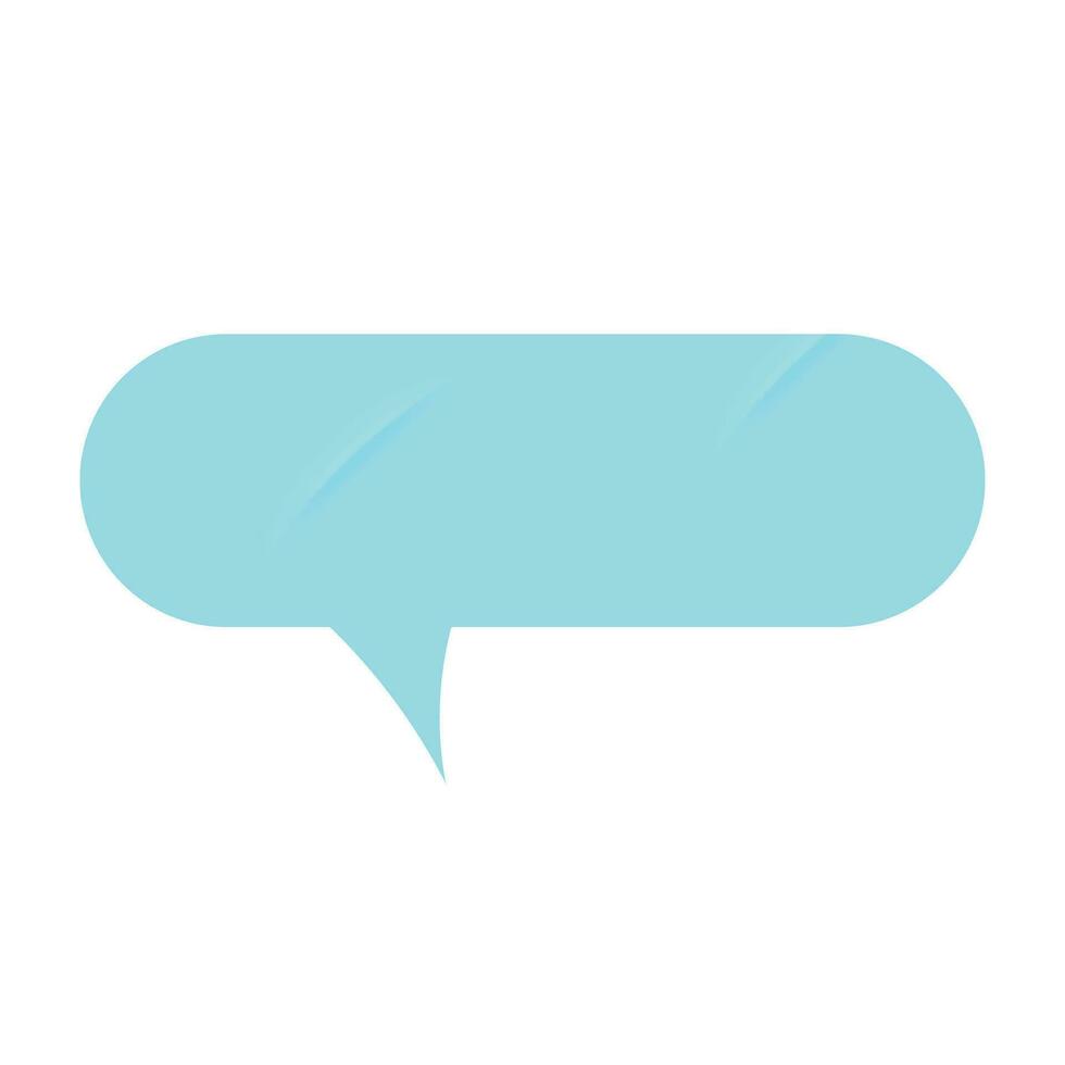 Paper bubble for speech with sticker effect, text balloon in vintage. Message for talk, doodled to speaking shapes, ideal for chat communications. Flat vector illustrations isolated in background.
