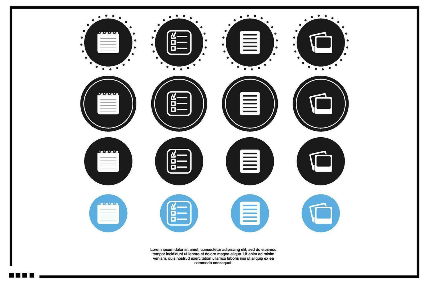 documento archivo icono o logo vector