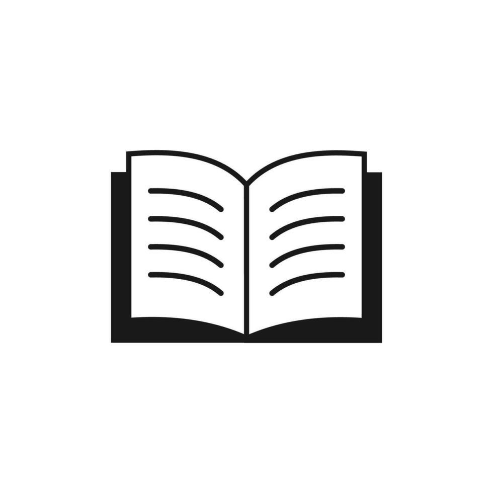 creative book icon design template vector